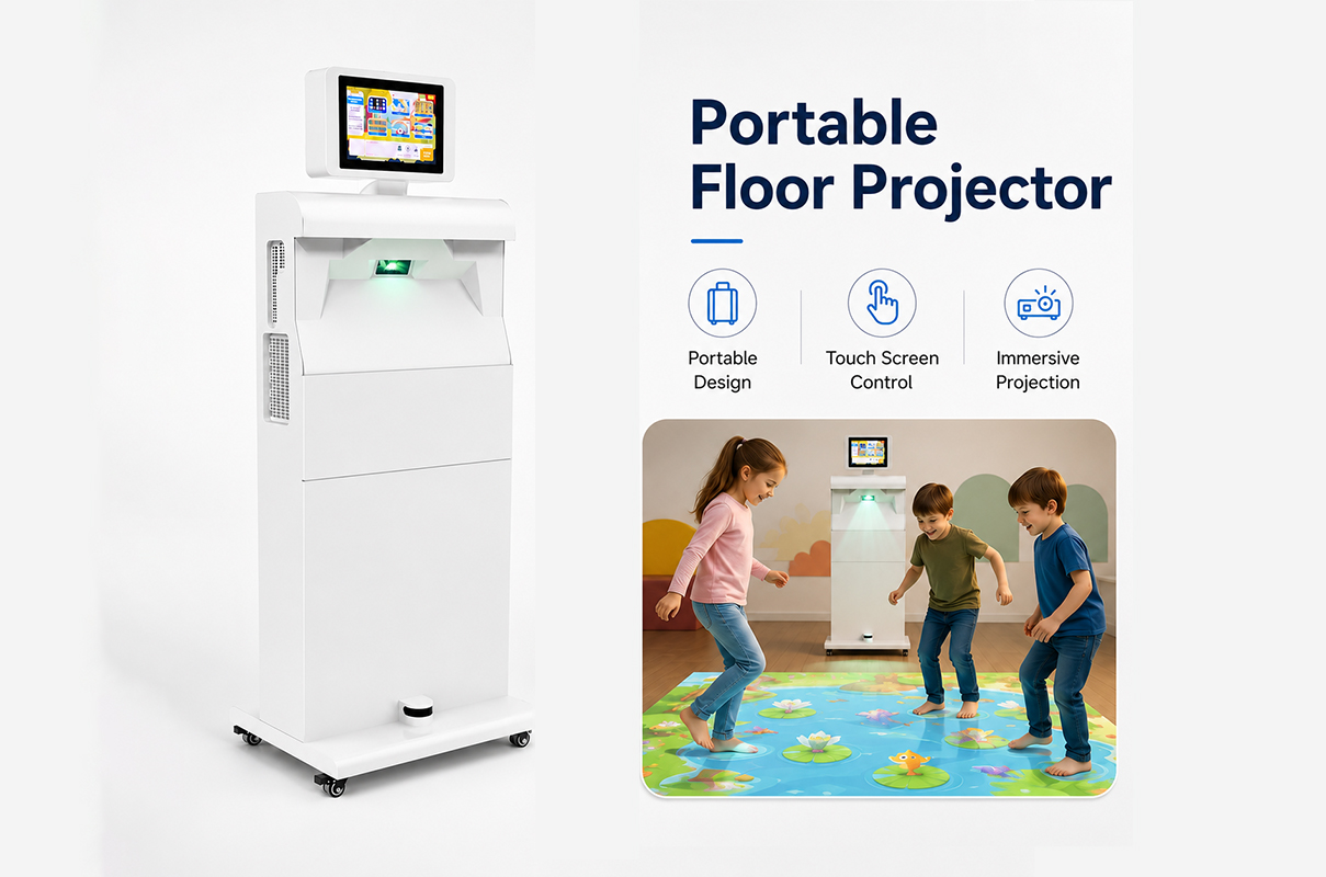 Portable Floor Projector Proyector de piso portátil
