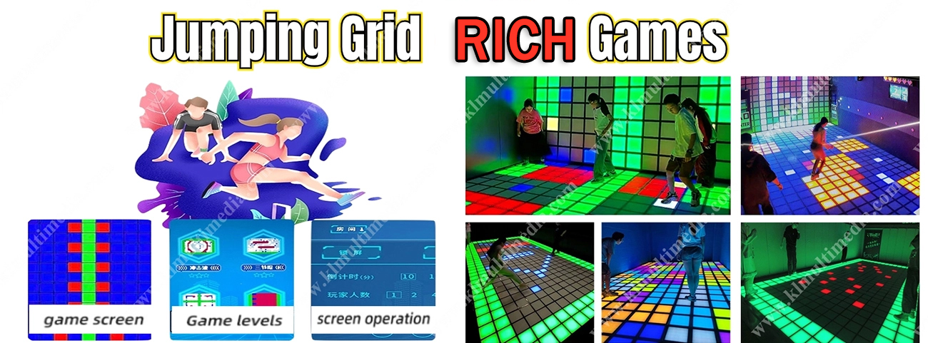 jumping grid game juego de cuadrícula de salto
