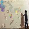 Muro musical interactivo