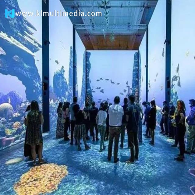 Sala de proyección inmersiva