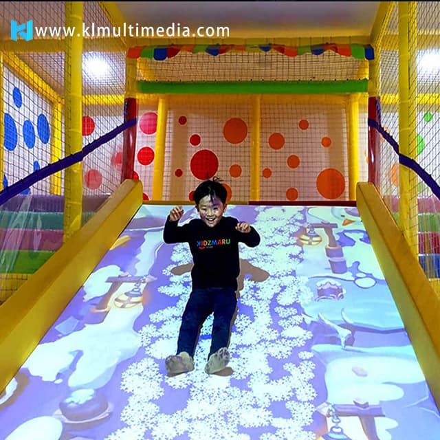 Diapositiva de proyección interactiva