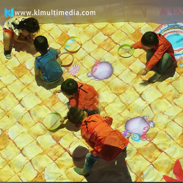 Playa de arena interactiva