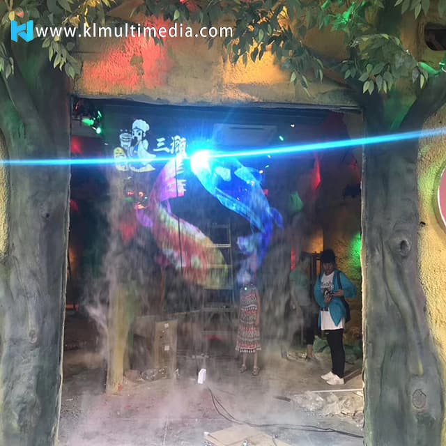 Proyección de pantalla antiniebla