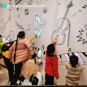 Muro musical interactivo