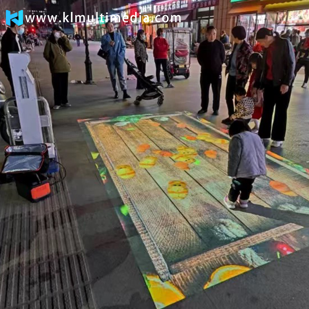 Proyector de piso portátil