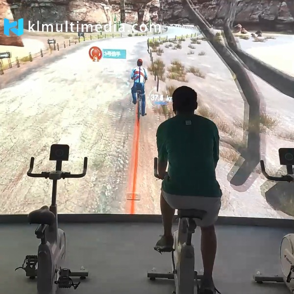 Paseo virtual en bicicleta