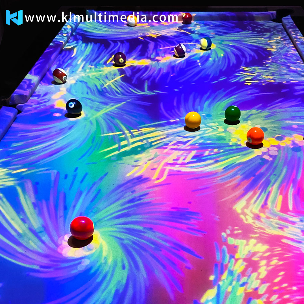 Proyector de mesa de billar