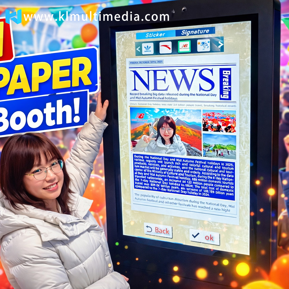 Fotomatón de periódico