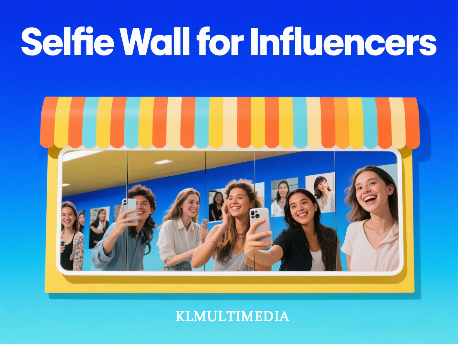 Muro de selfies para personas influyentes: su arma secreta para contenido viral y ofertas de marca
