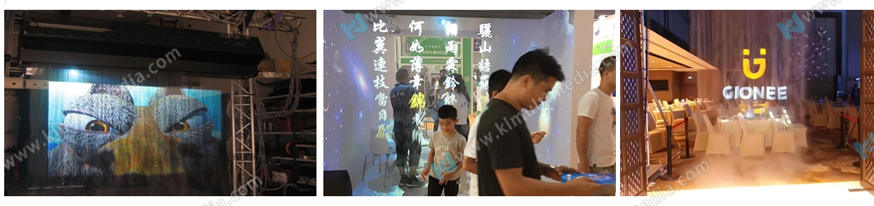 Proyecci&oacute;n hologr&aacute;fica de m&aacute;quina de niebla