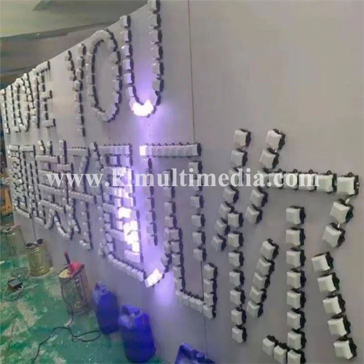 Proyección de luz 3D