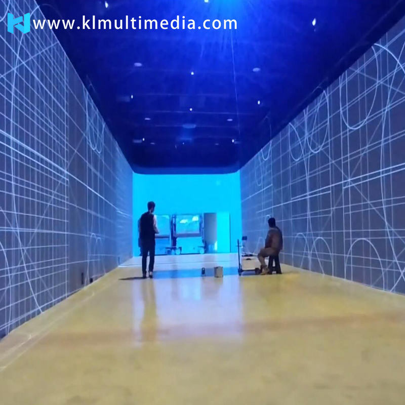 Proyección de mapeo de video