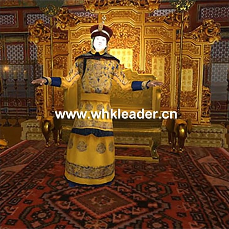 Montaje virtual 3D para museo