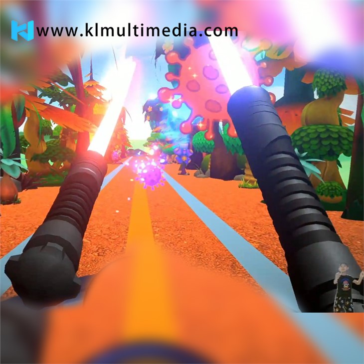 Sable de luz interactivo