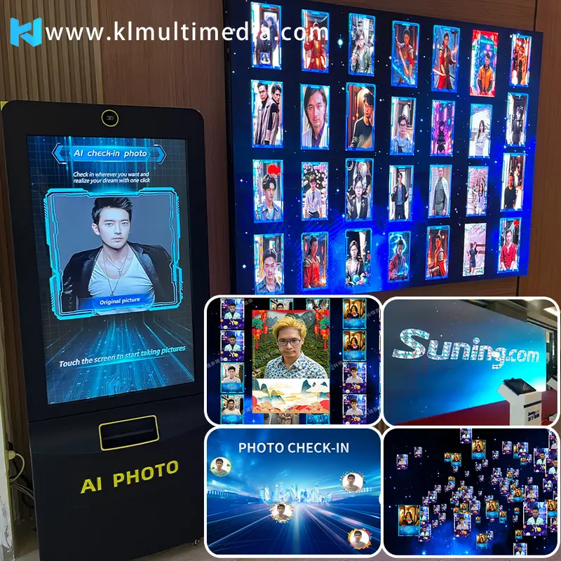 Foto mosaico de pared