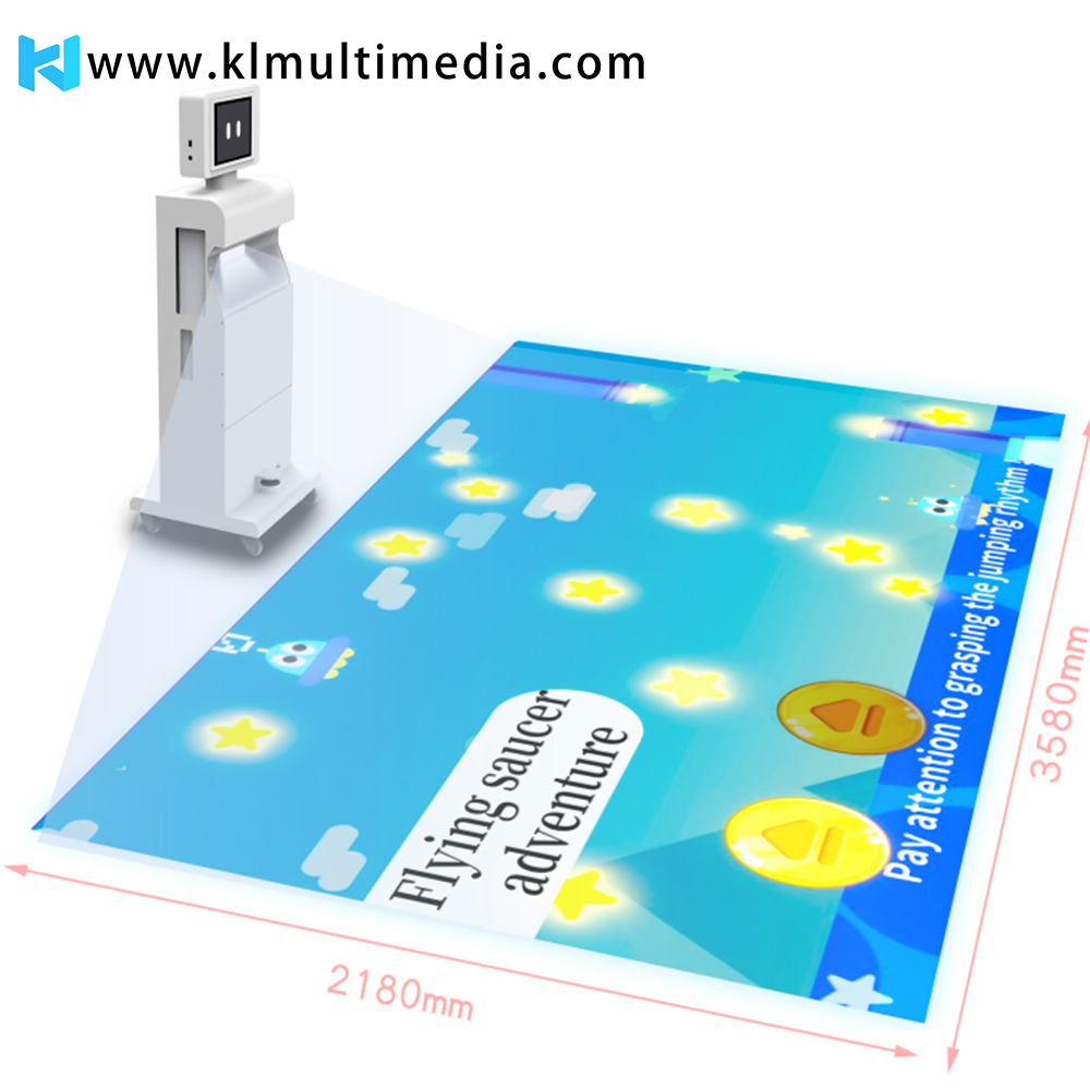 Proyector de piso portátil