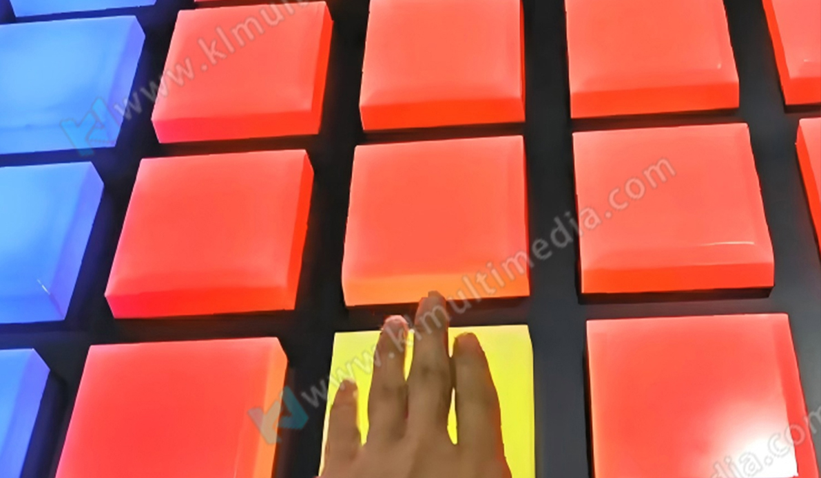 panel de pared de luz sensorial