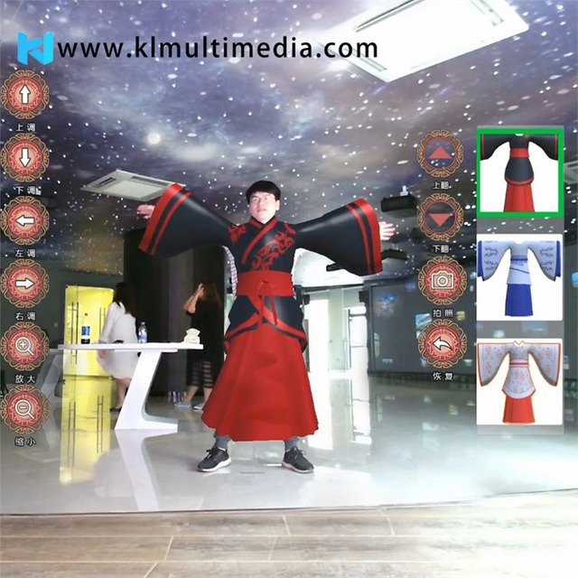 Montaje virtual 3D para museo