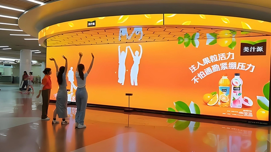 Instalación de exposición de eventos