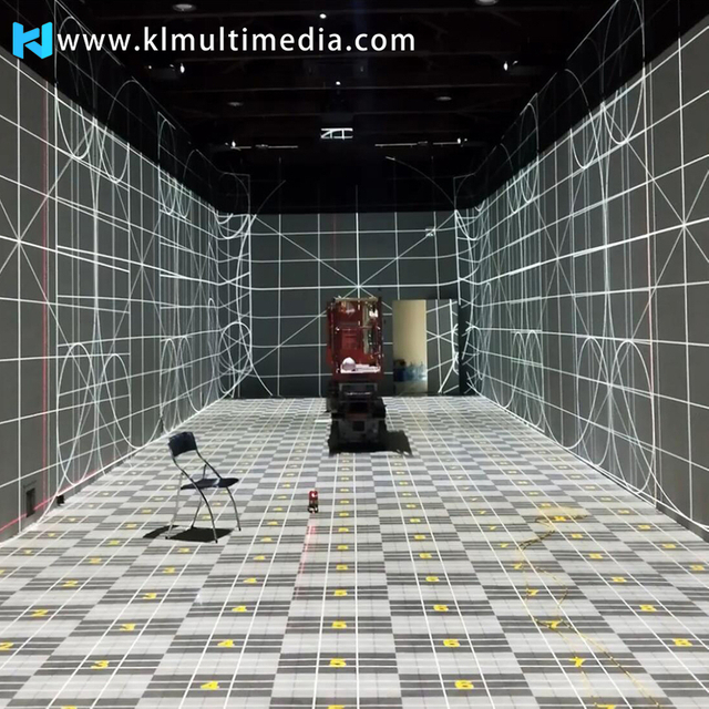 Proyección de mapeo de video