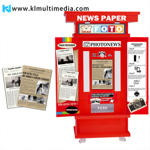 Fotomatón de periódico