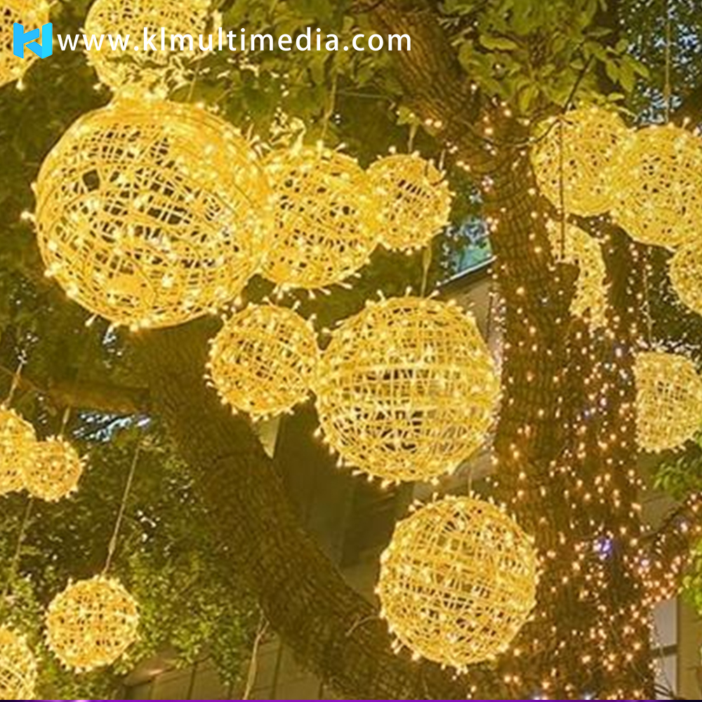 luces decorativas al aire libre