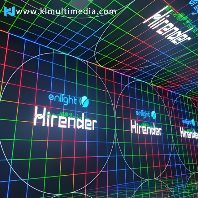 Proyección de mapeo de video