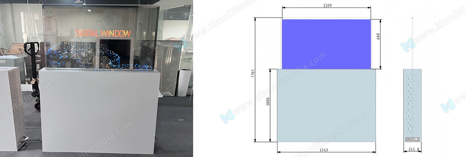 Altura ajustable de 55 pulgadas 1.1