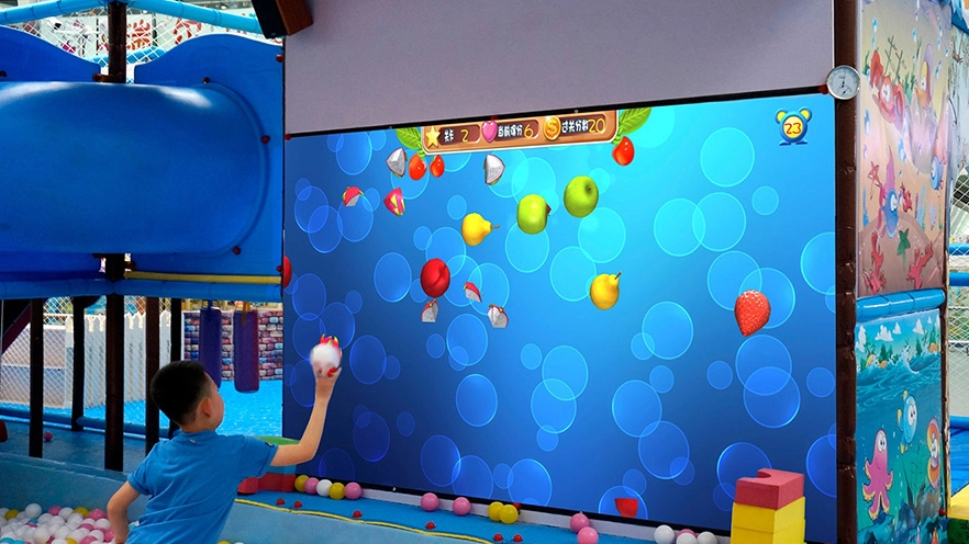 Zona de juegos interactiva