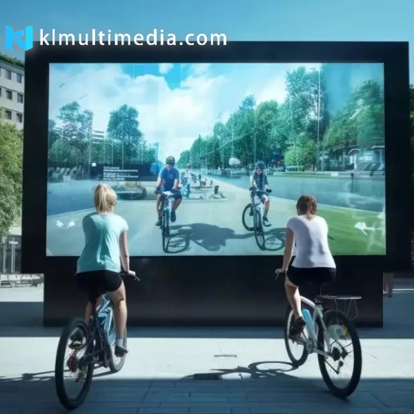Paseo virtual en bicicleta