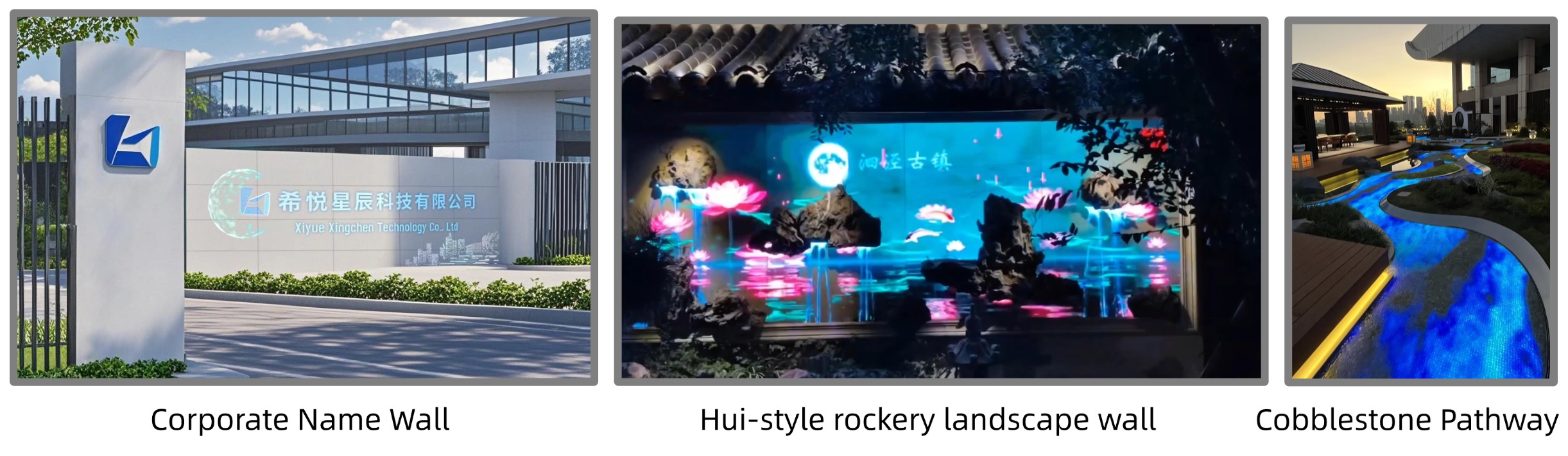 Aplicaciones exteriores de materiales de construcci&oacute;n digitales