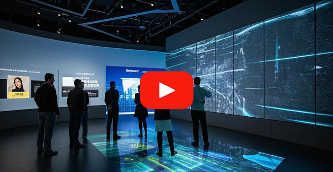 Visita a la sala de exposiciones