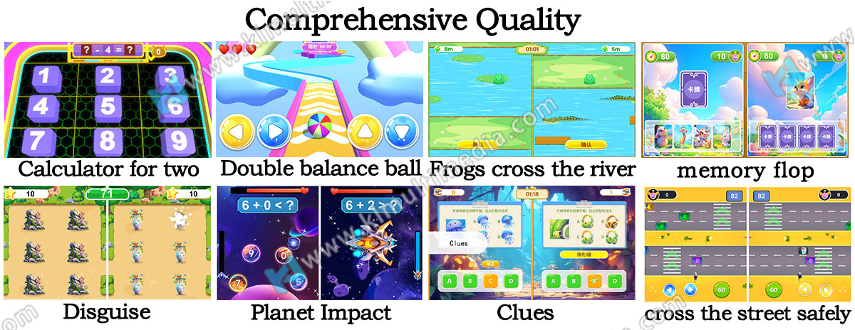 Portable Floor Projector Game List
