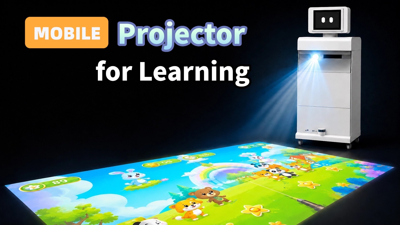 Proyector interactivo m&oacute;vil para el aprendizaje