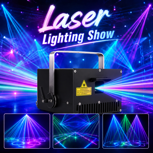 Espectáculo de iluminación láser