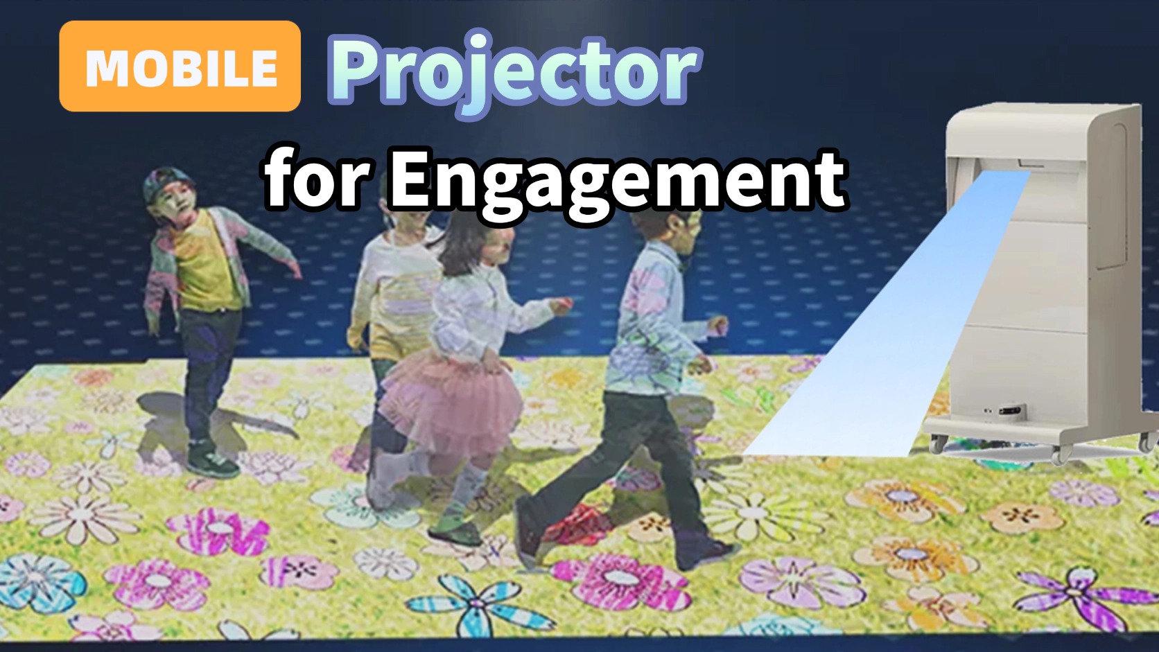 Proyector interactivo m&oacute;vil para la participaci&oacute;n