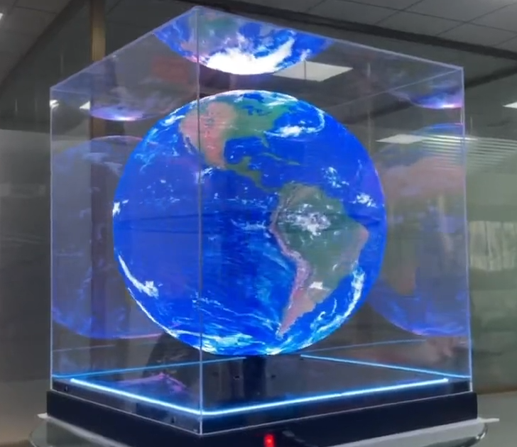 Ventilador de holograma 3d